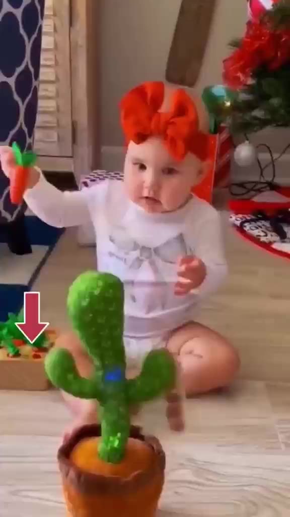 Cacto Dançante e Falante – Brinquedo Divertido com Músicas e Repetição de Falas