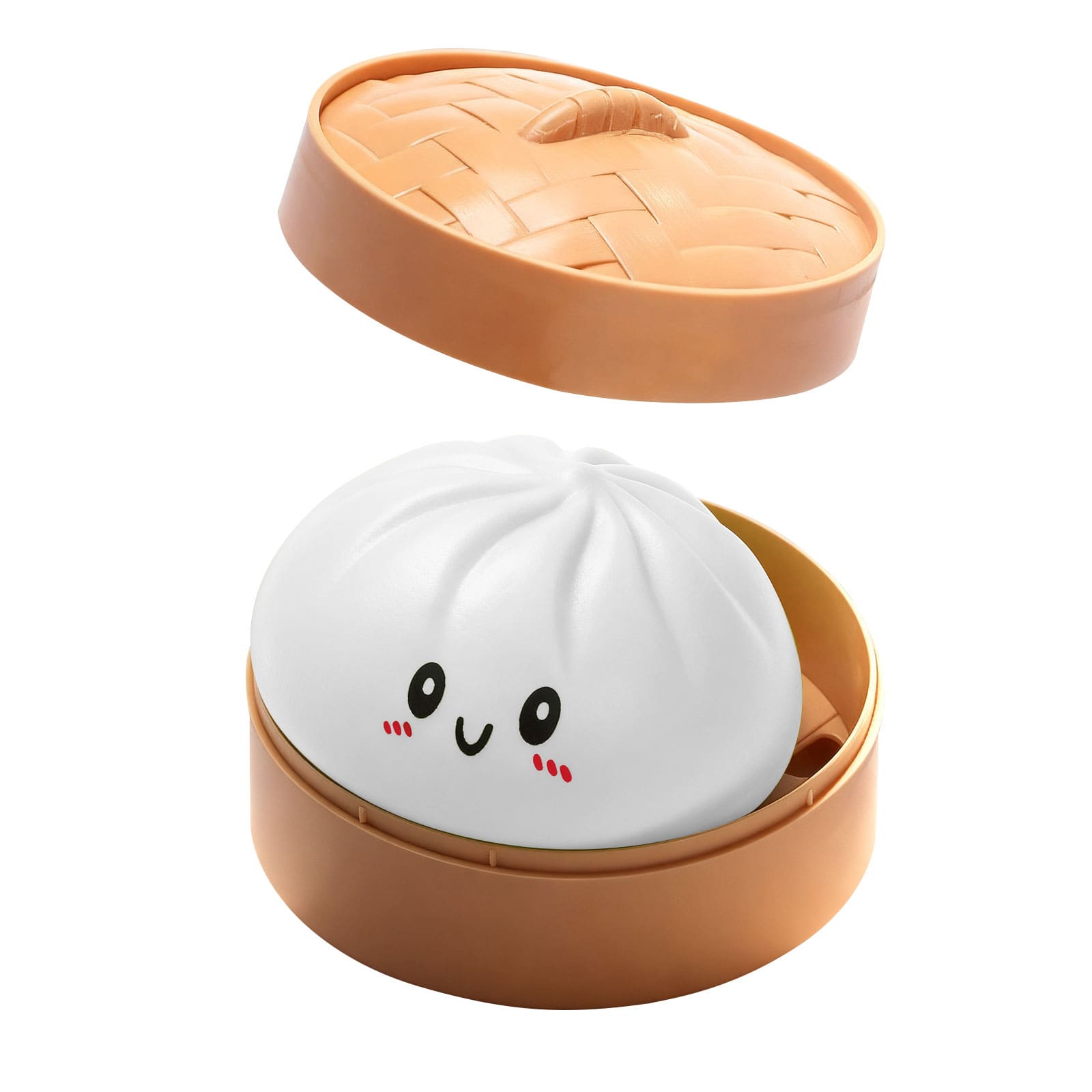 Dumpling Squishy Toy Lento Rising Soft Squeeze Relief Stress Fidget Toys Simulação Modelo De Comida Brinquedo Sensoria